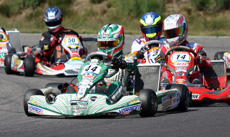 Som optakt til EM-finalen deltager Christian Sørensen i 2. afdeling af det tyske karting-mesterskab (DKM).